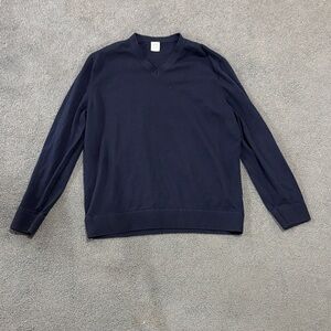 Gap Men's Navy V-Neck Sweater